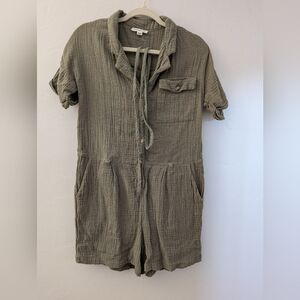 Women's Size Medium Cotton Romper